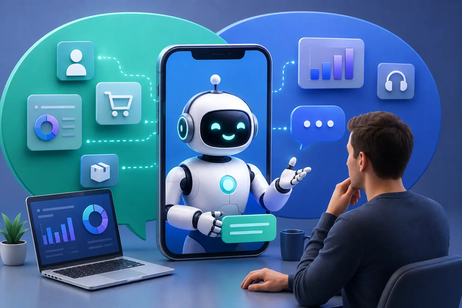 AI-агент вместо обычного чат-бота: чем отличается и когда нужен бизнесу